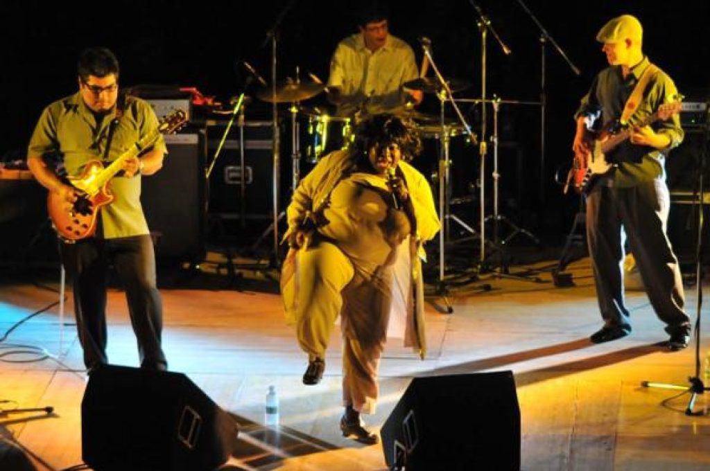 Diunna Greenleaf a Pietrafitta per Trasimeno Blues 2009