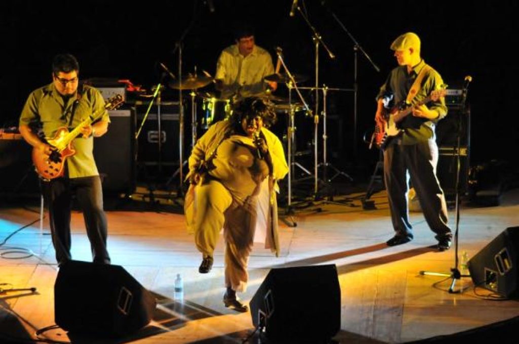 Diunna Greenleaf a Pietrafitta per Trasimeno Blues 2009