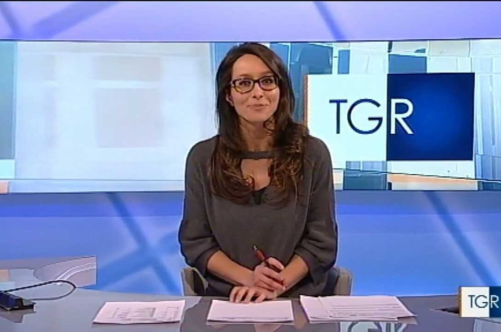 erika baglivo tg in piazza