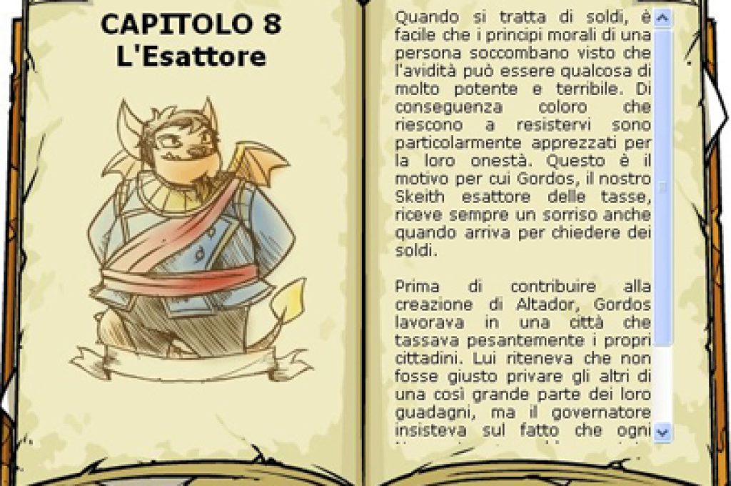 L'esattore volato via
