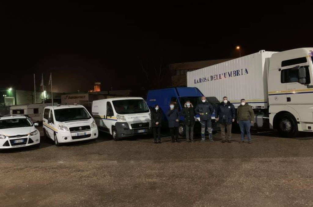 foto gruppo Lega e volontari