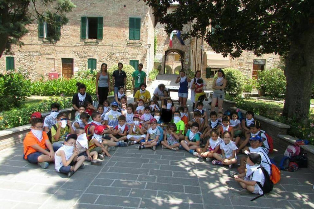 foto gruppo centro estivo 9 luglio