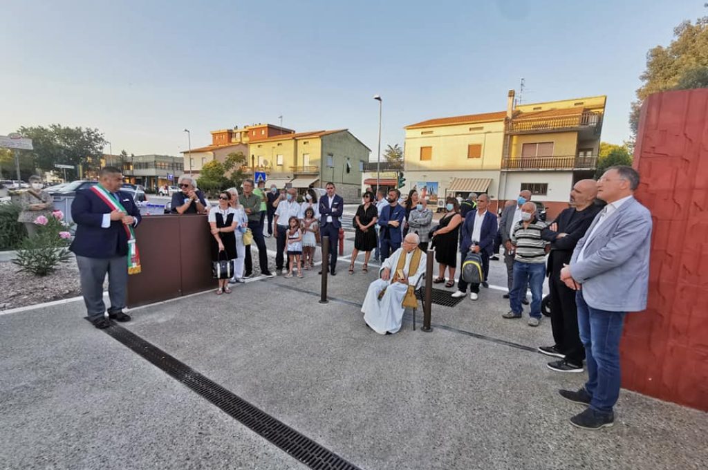 inaugurazione piazza ponterio