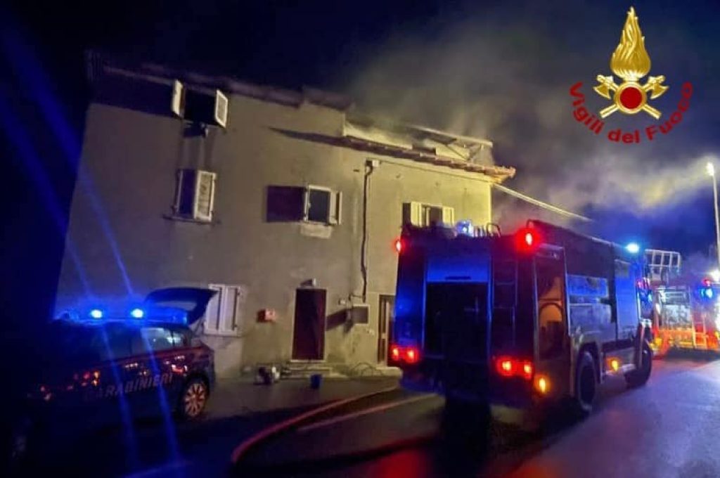incendio pantalla