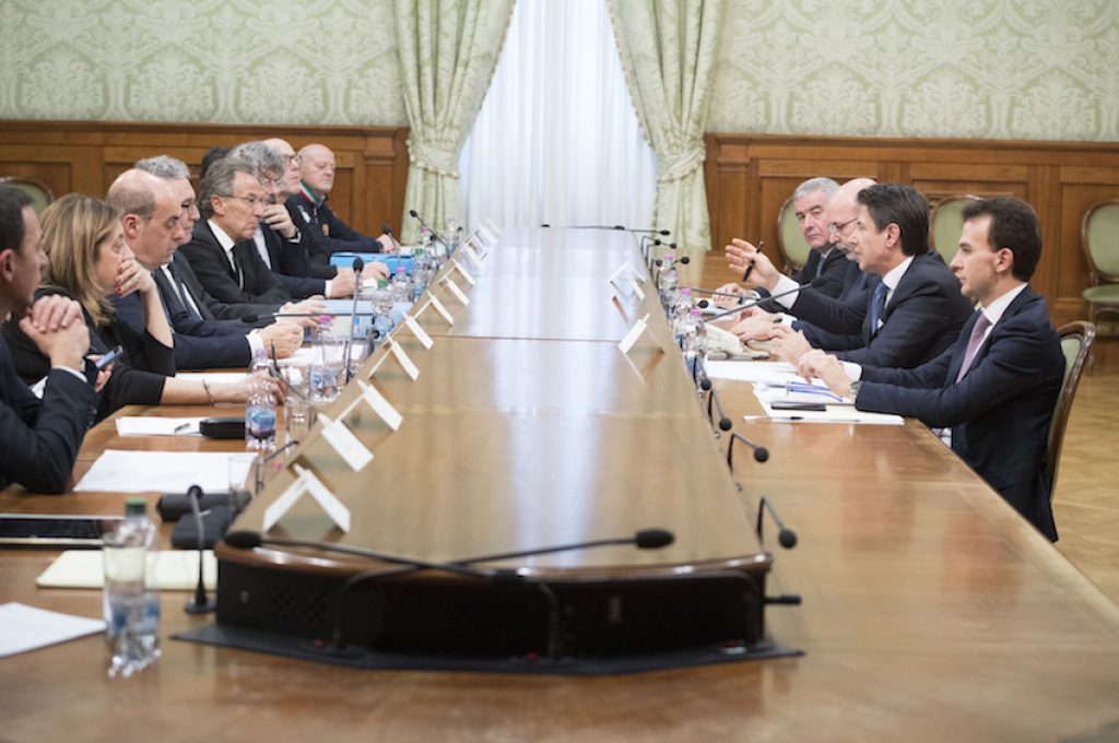 incontro ricostruzione conte