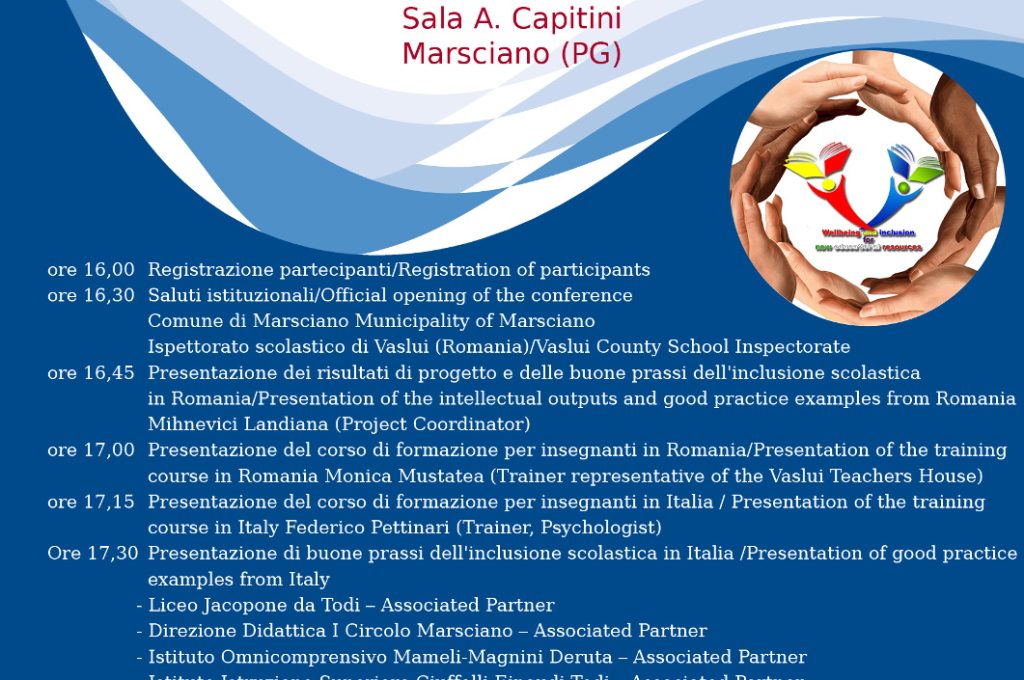 locandina inclusioni scolastiche 2016