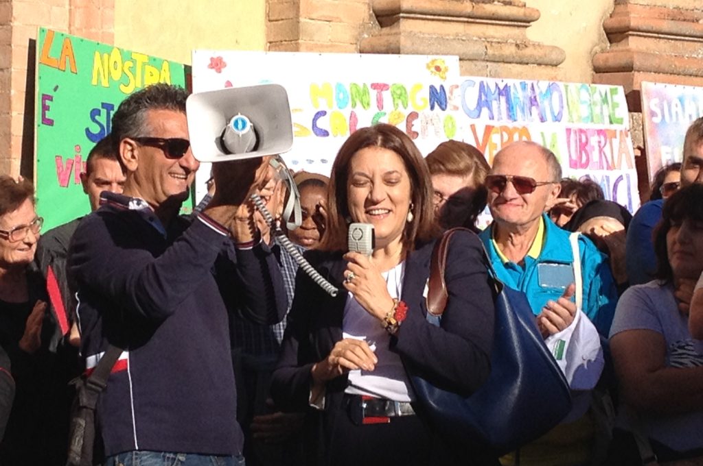 marini camminata speranza