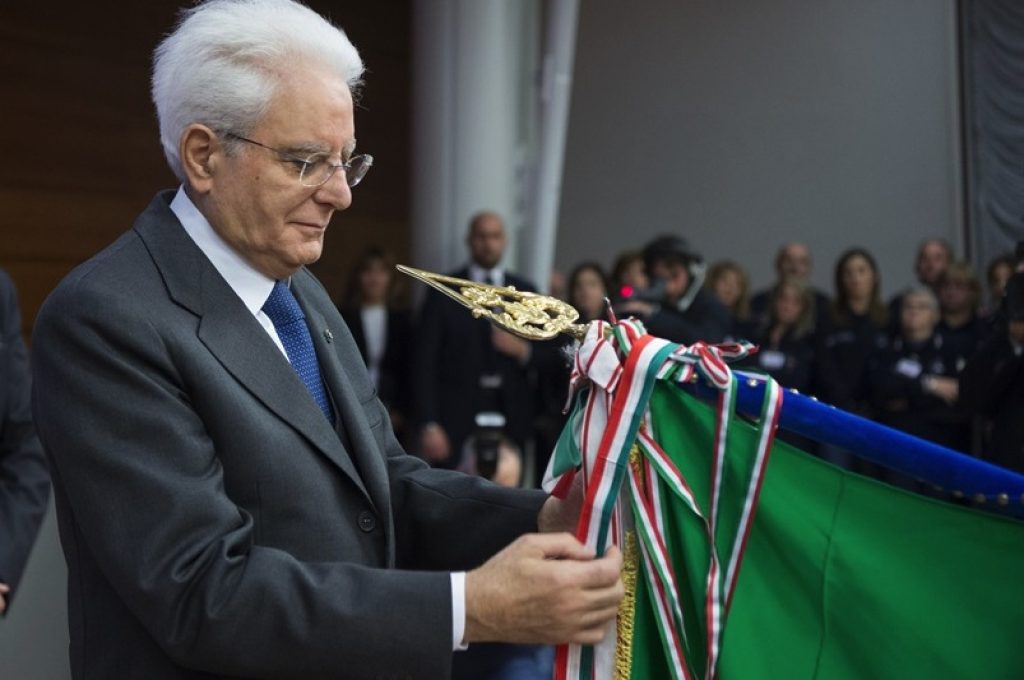 medaglia oro protezione civile