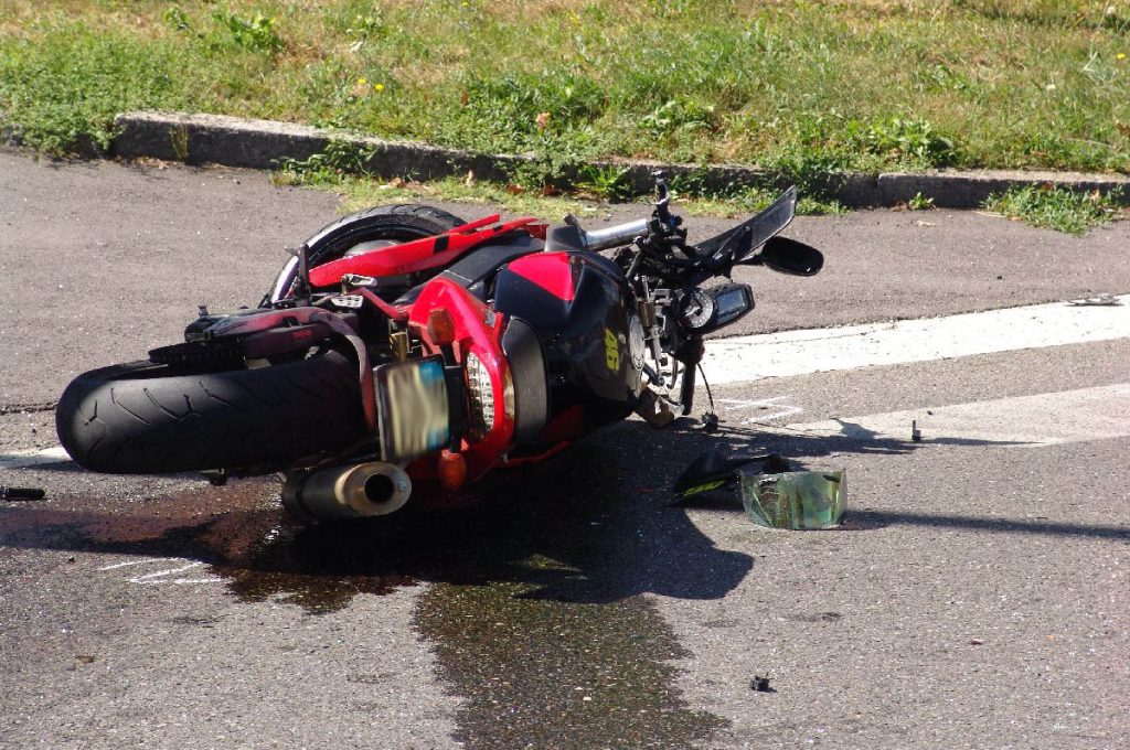 moto-incidente