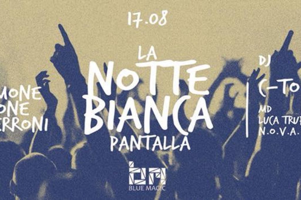 notte bianca pantalla