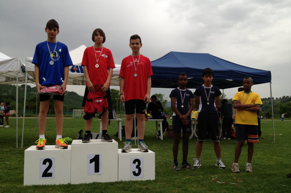 Prudenzi Raffaele 1° sui 600mt