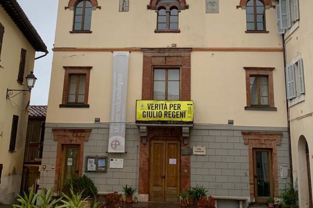 san venanzo striscione Regeni