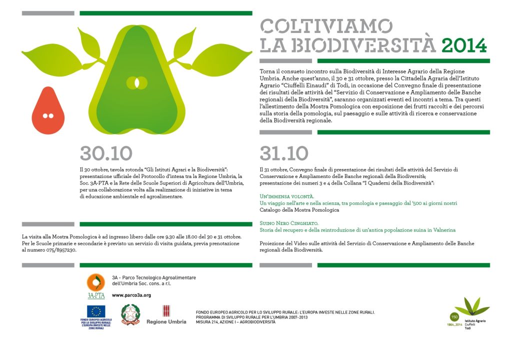 save the date Convegno Biodiversita Ott 2014