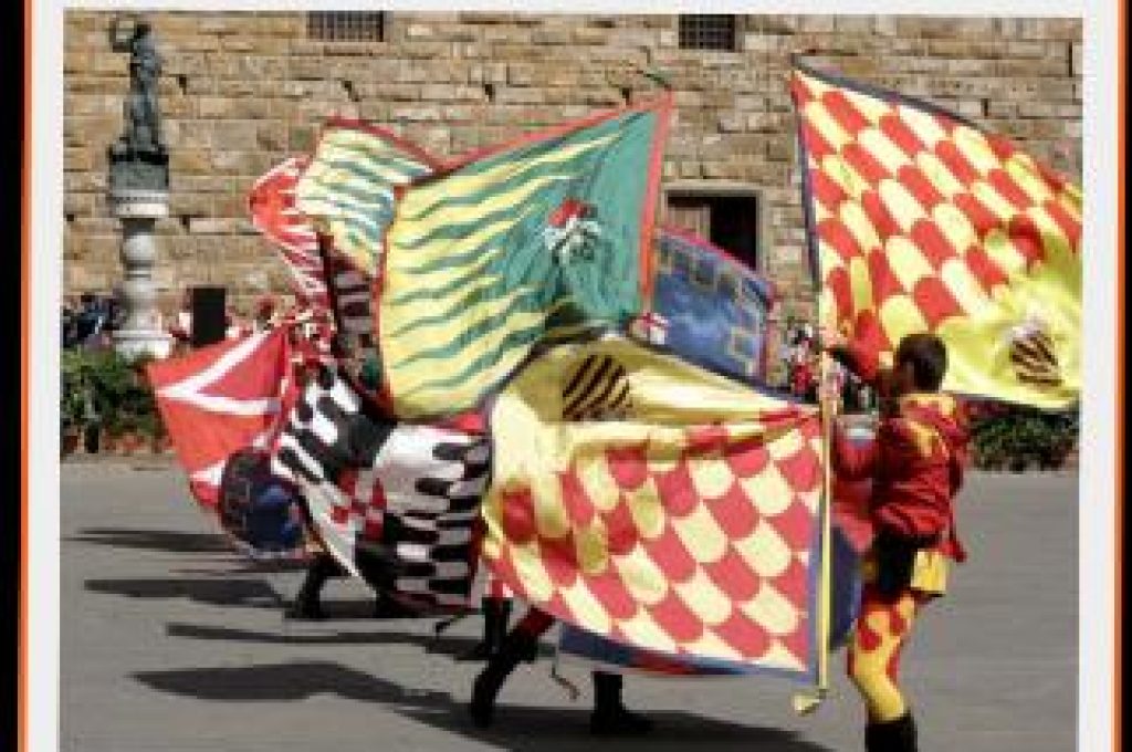 sbandieratori san gemini a firenze