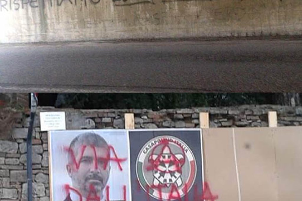 scritte muri
