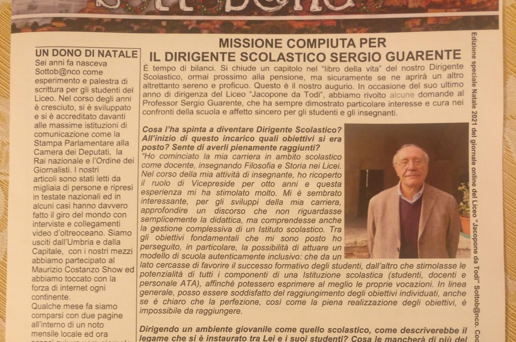 sottobanco liceo jacopone