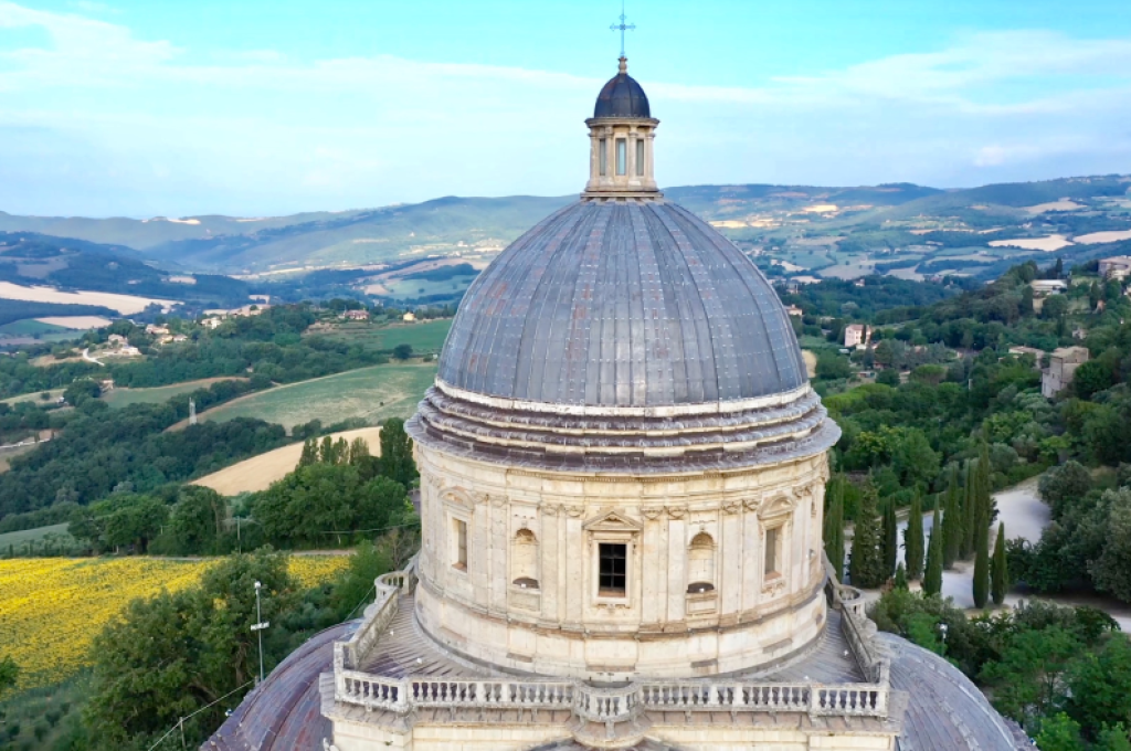 terrazze tempio consolazione da drone