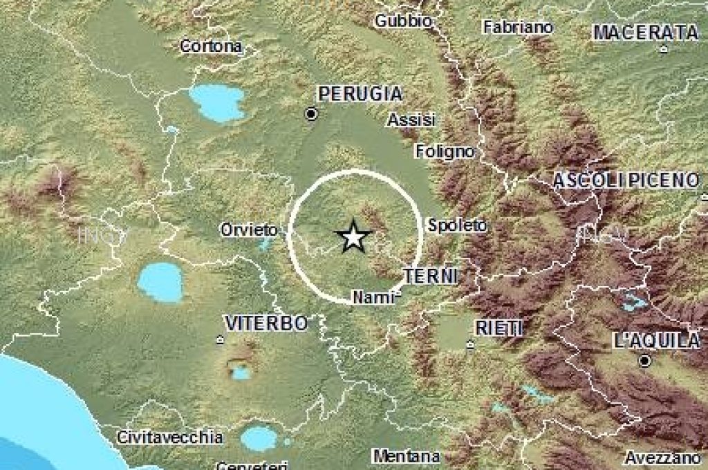 terremoto oggi