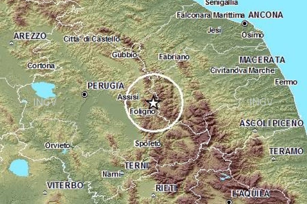 terremoto oggi