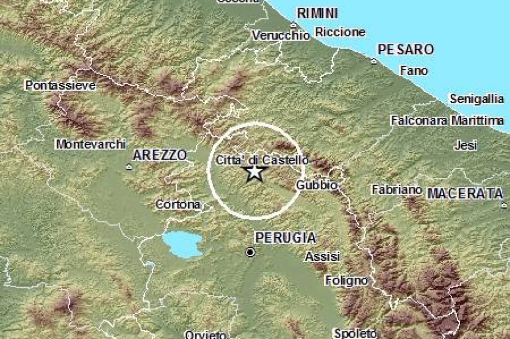 terremoto oggi