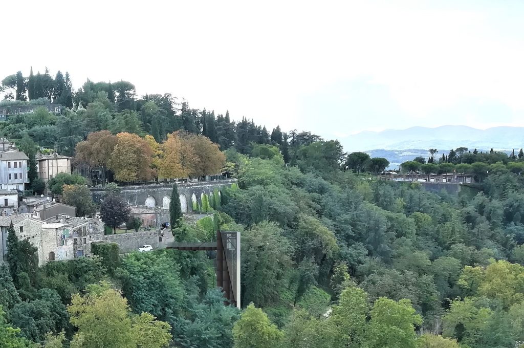todi nuovo collegamento porta orvietana giardini pubblici