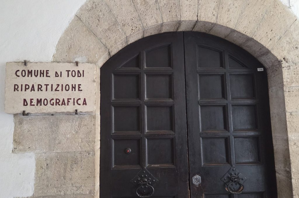 uffici demografici comune di todi